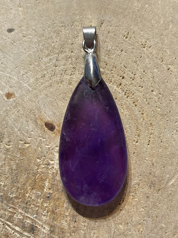 Pendentifs en Améthyste au choix (3) - Les bijoux de Théa