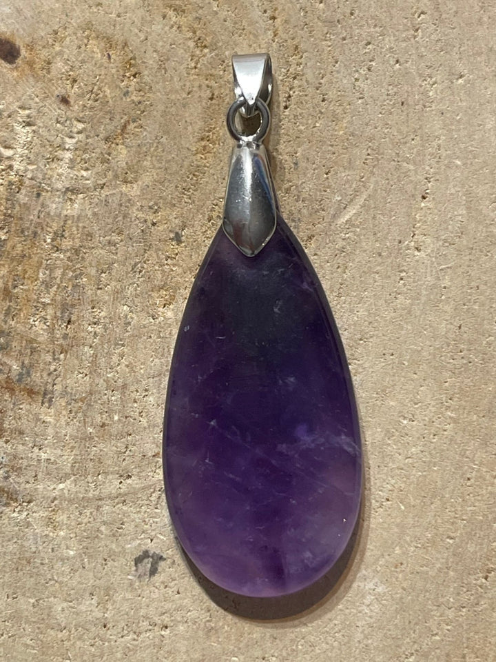 Pendentifs en Améthyste au choix (3) - Les bijoux de Théa