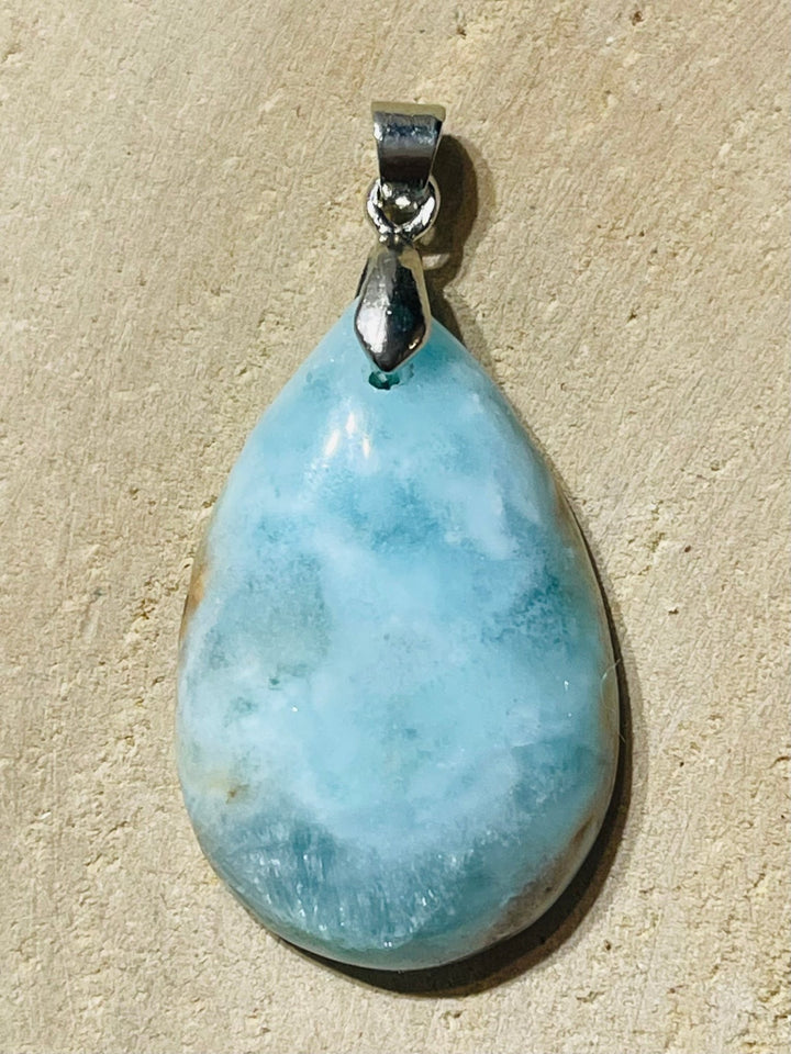 Pendentifs en Hémimorphite du Mexique au choix - Les bijoux de Théa