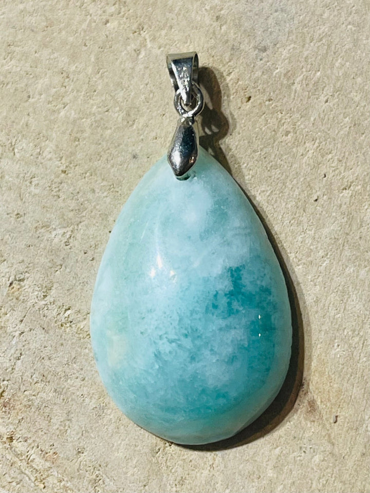 Pendentifs en Hémimorphite du Mexique au choix - Les bijoux de Théa