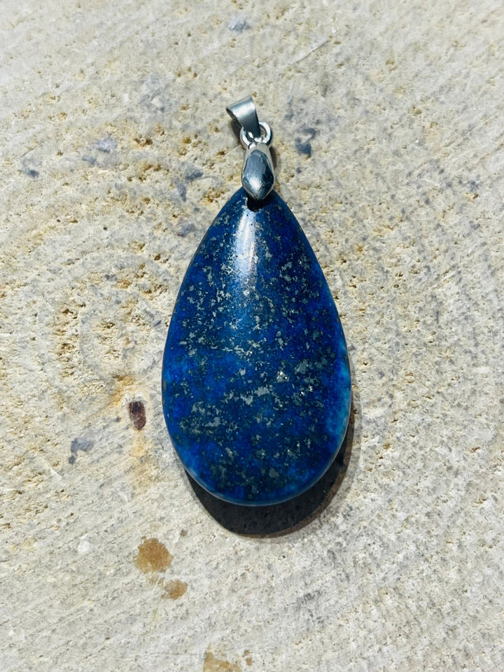 Pendentifs en Lapis - lazuli au choix - Les bijoux de Théa