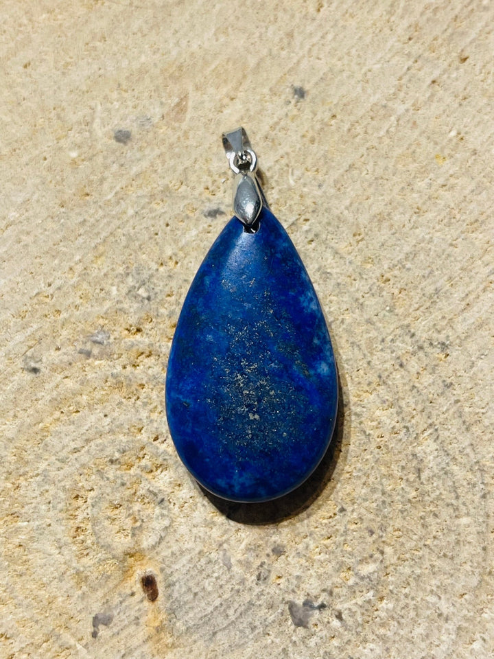 Pendentifs en Lapis - lazuli au choix - Les bijoux de Théa