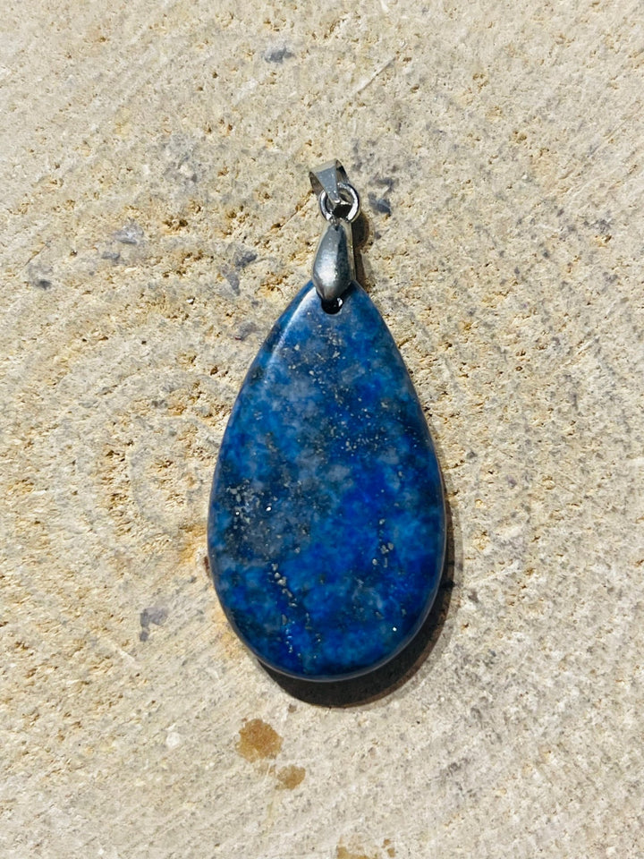 Pendentifs en Lapis - lazuli au choix - Les bijoux de Théa