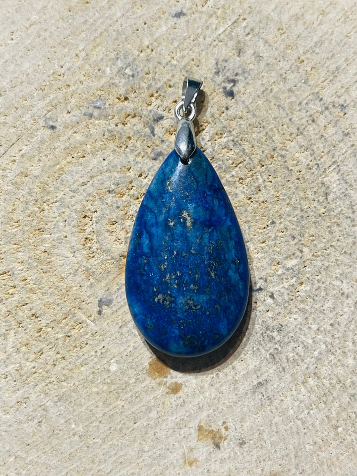 Pendentifs en Lapis - lazuli au choix - Les bijoux de Théa