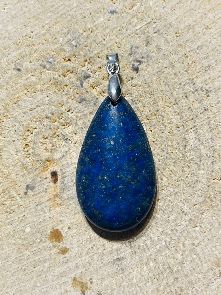 Pendentifs en Lapis - lazuli au choix - Les bijoux de Théa