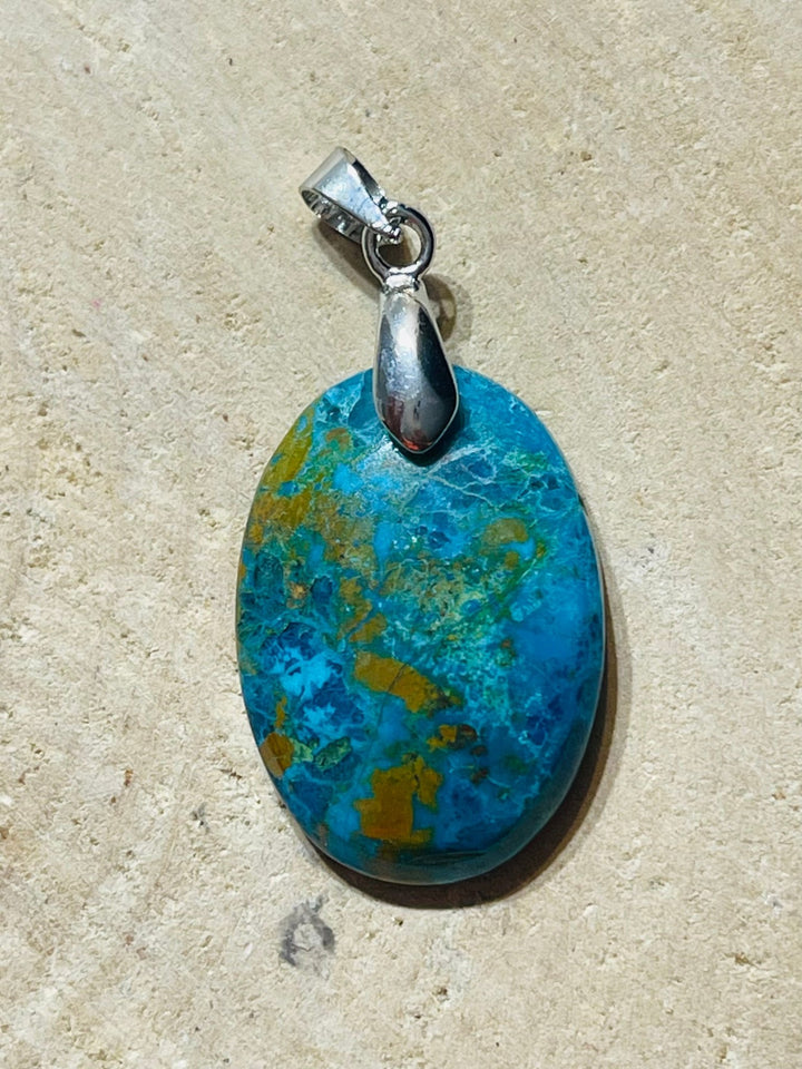 Pendentifs en Shattuckite au choix (2) - Les bijoux de Théa