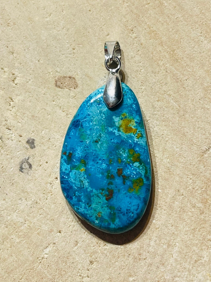 Pendentifs en Shattuckite au choix (2) - Les bijoux de Théa