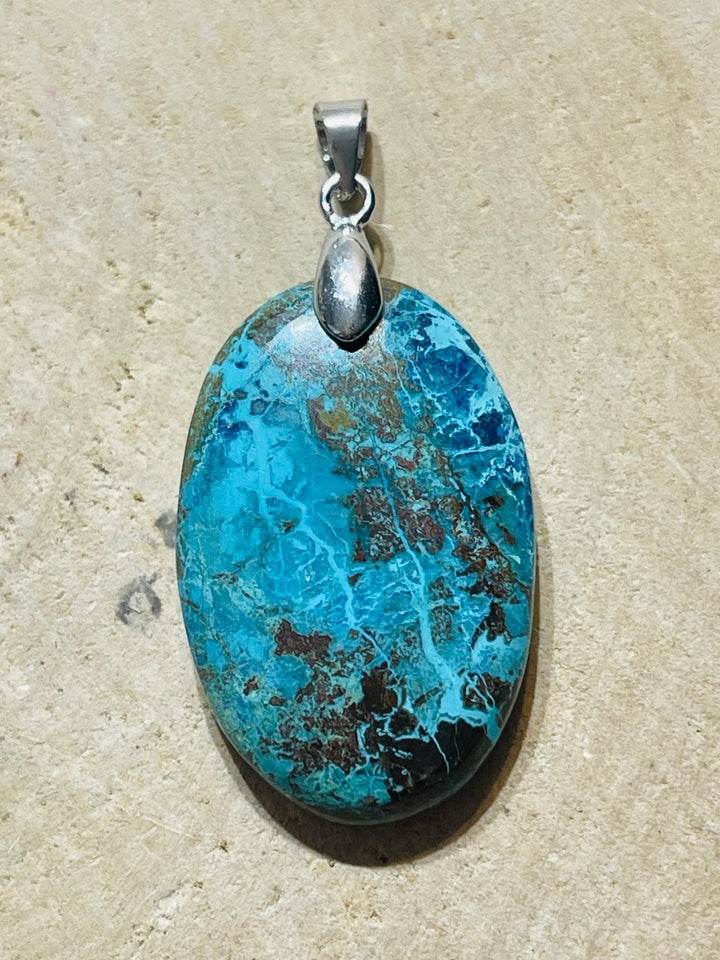 Pendentifs en Shattuckite au choix (2) - Les bijoux de Théa