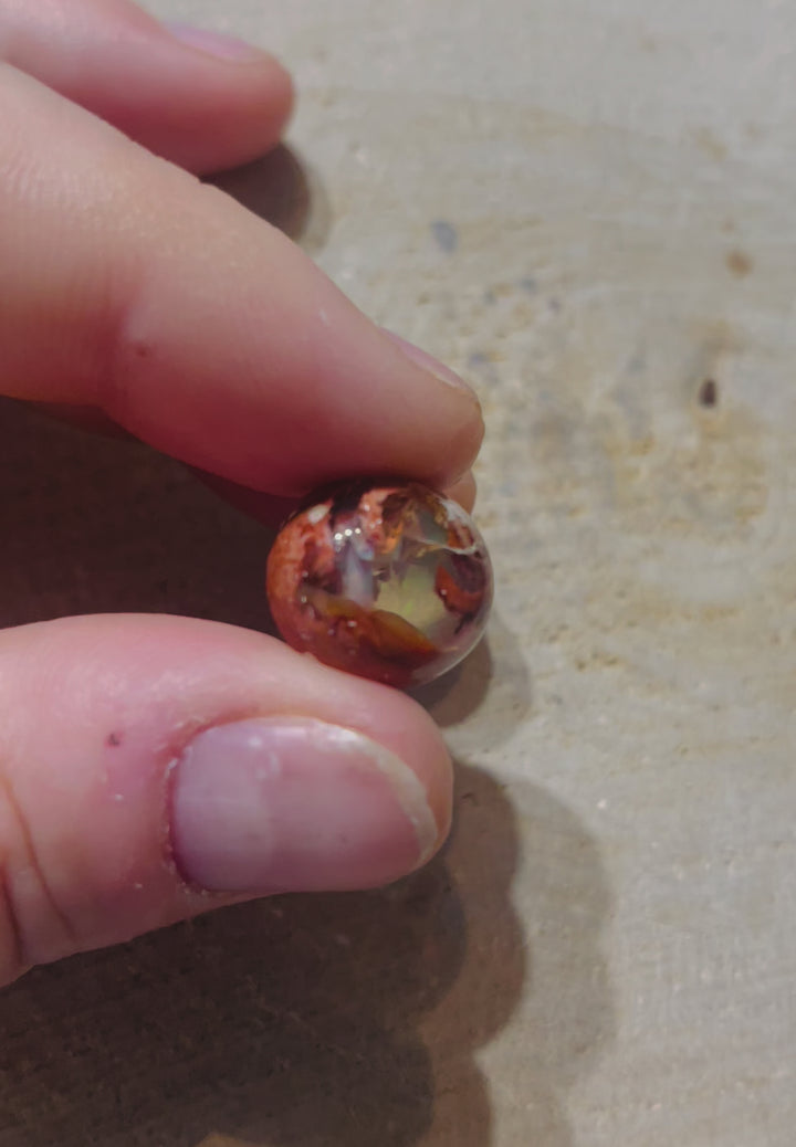 Opale d’Australie cabochon - les bijoux de Thea 