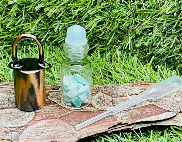 Roller stick en Amazonite - Les bijoux de Théa