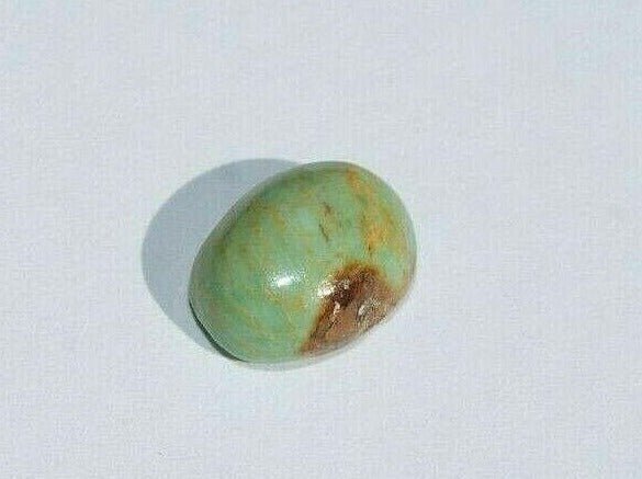 Turquoise verte cabochon - Les bijoux de Théa