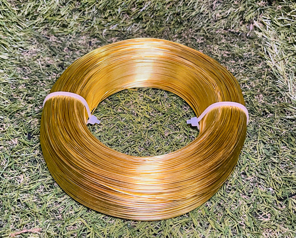 Fil d’aluminium doré de 300 mètres de 0,8 mm pour Wire Wrapping de 0.8 mm
