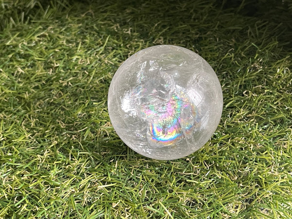Sphère en Cristal de roche de 52 mm