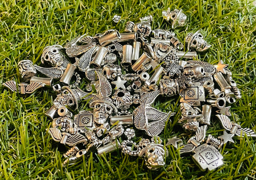 Lot de 20 intercalaires divers pour bracelet - Les bijoux de Théa