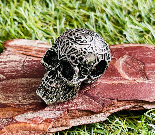 Breloque / Pendentif Skull Tête de mort Mexicaine